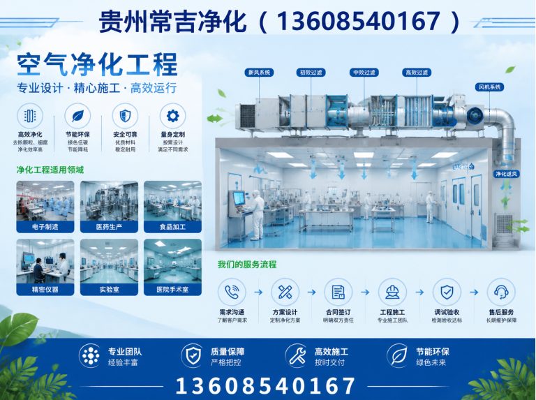 云岩区净化配套设备展示图